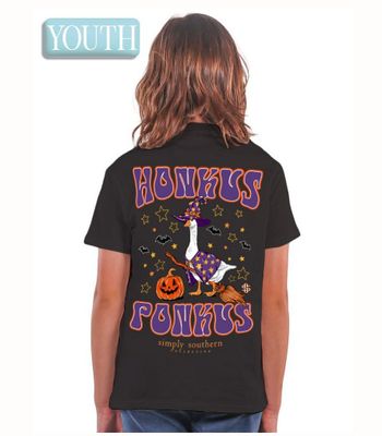 Youth Goose Witch S/S Tee Black