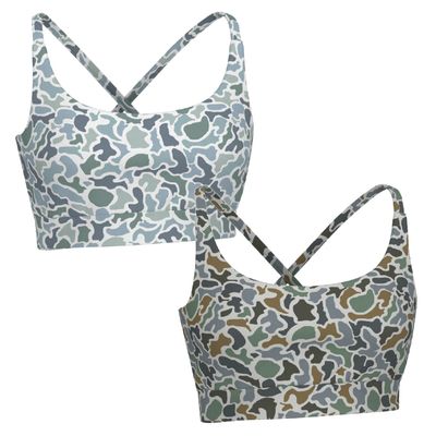 Local Girl Camo Sports Bra Top