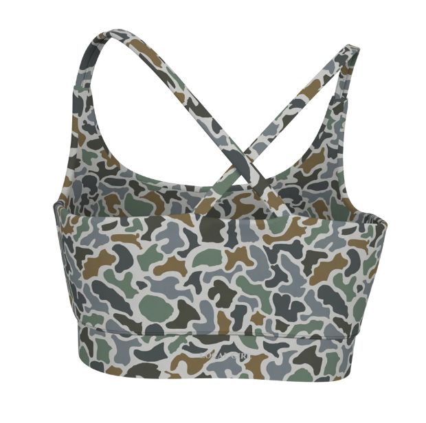 Local Girl Camo Sports Bra Top
