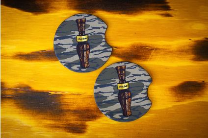 Scent South Duck Call Car Coaster