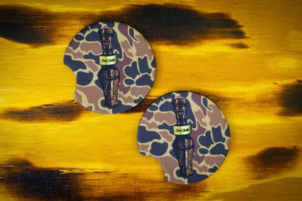 Scent South Duck Call Car Coaster
