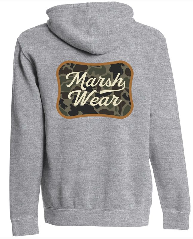 Marsh Wear Youth Roadside Hoodie Heather Grey