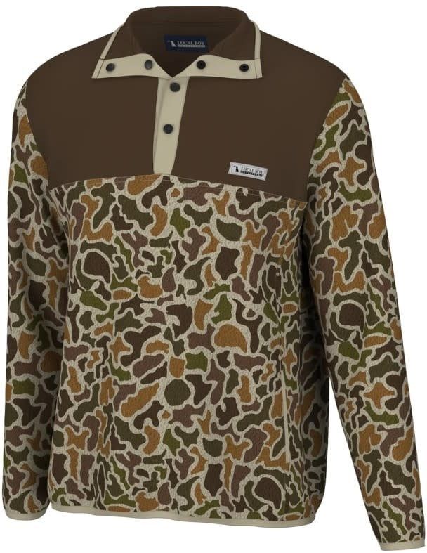 Local Boy 1/4 Snap Pullover Localflage Vintage