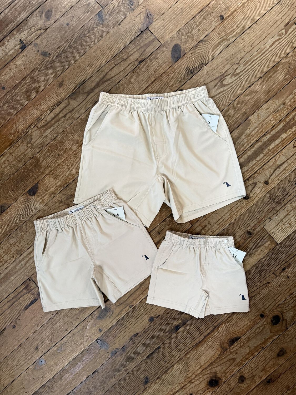 Local Boy Volley Shorts Khaki