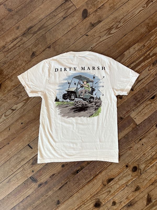 Marshall On Da Course Tee Ivory