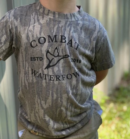 Toddler Mossy Oak Bottomland Washed Out Vintage Logo Tee