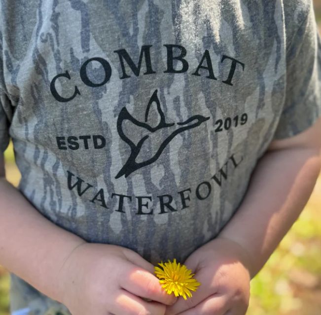 Toddler Mossy Oak Bottomland Washed Out Vintage Logo Tee