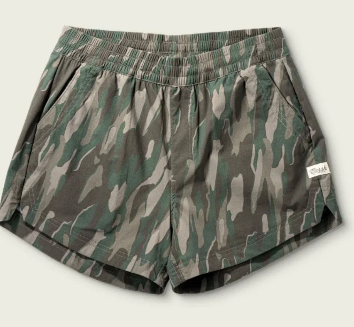 Women's Prime Hagood Shorts Thyme Lowland Camo, Size: X-Small