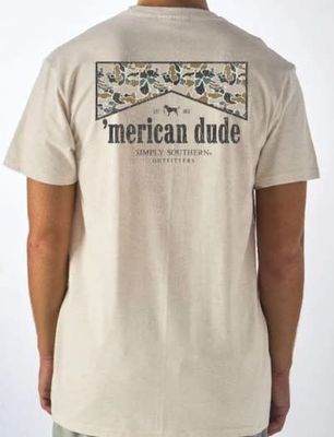 Camo Dude L/S Tee Mocha