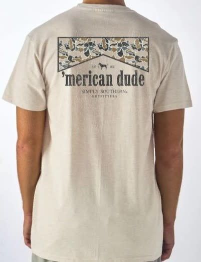 Camo Dude L/S Tee Mocha