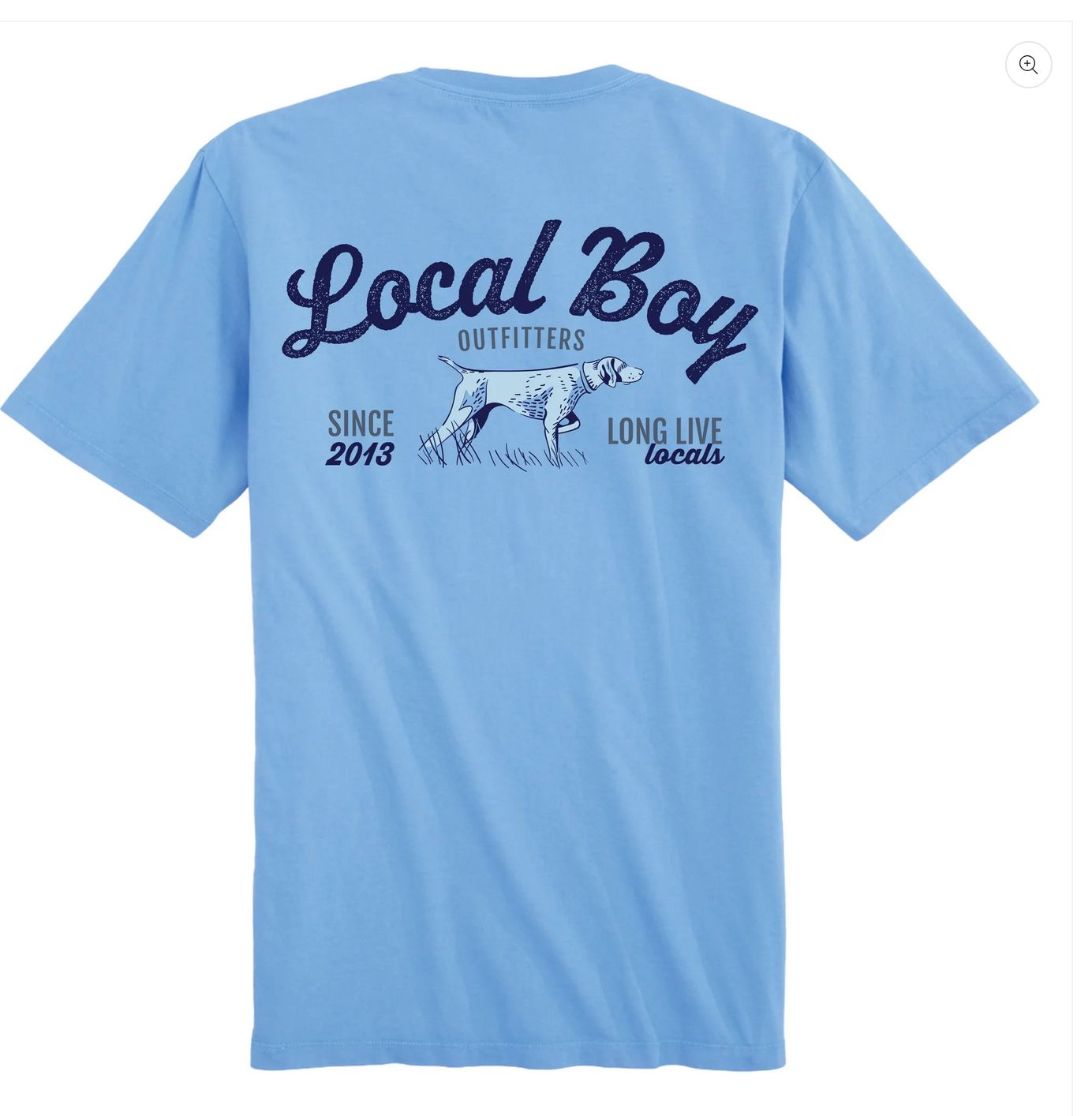 LBO Bird Dog Arch S/S Tee Washed Denim