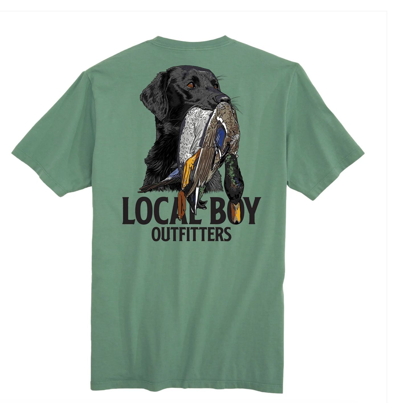 LBO Feathered Fetch S/S Tee Light Green