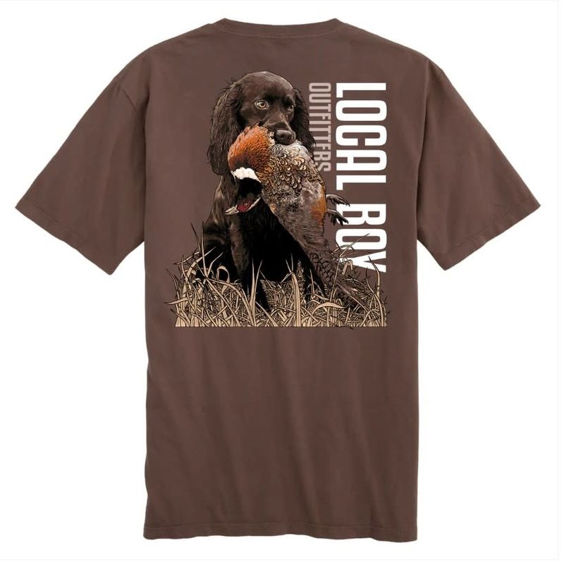 LBO Upland Boykin S/S Tee Espresso