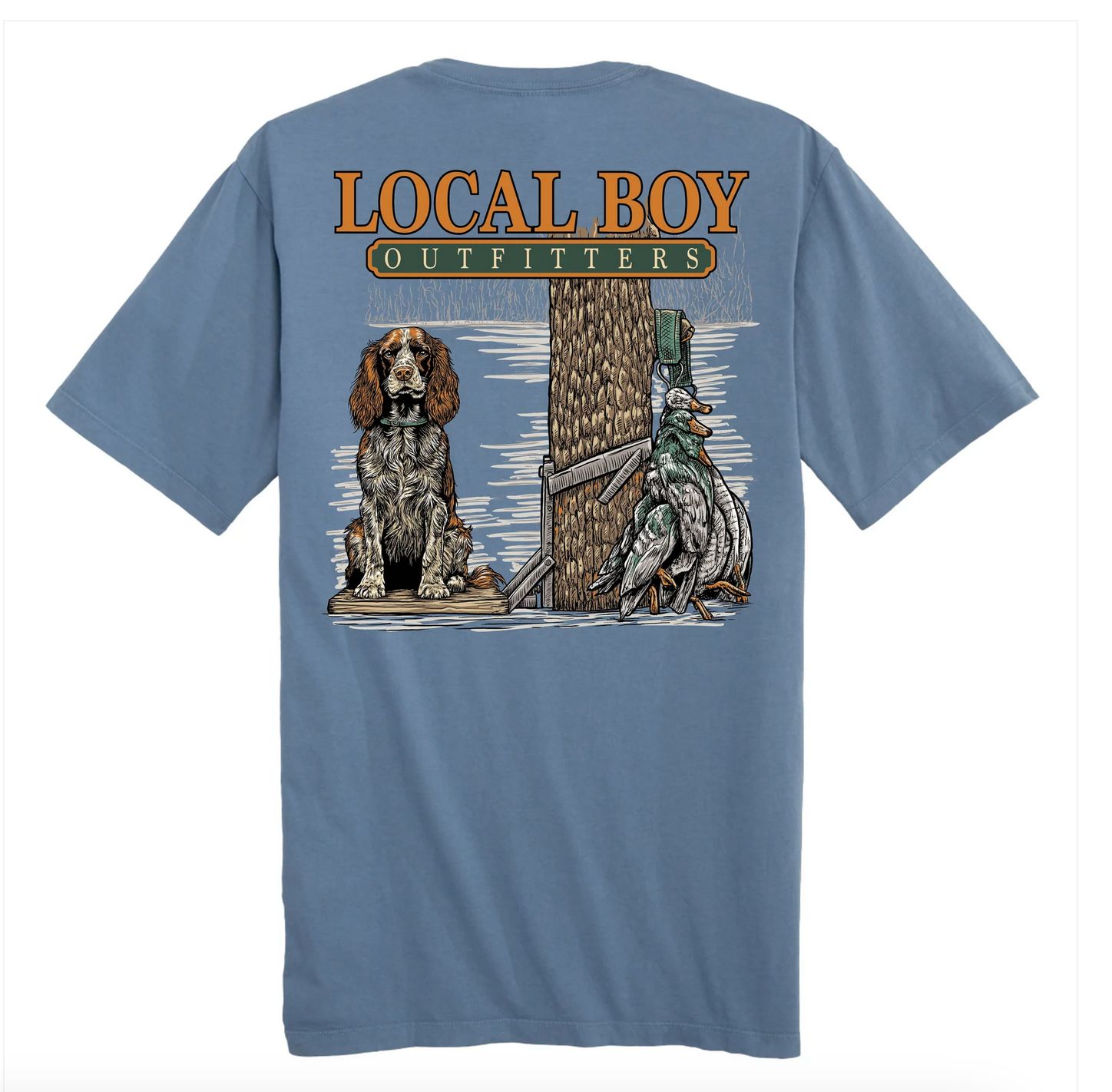 LOB Youth Spaniel Stand S/S Tee Slate
