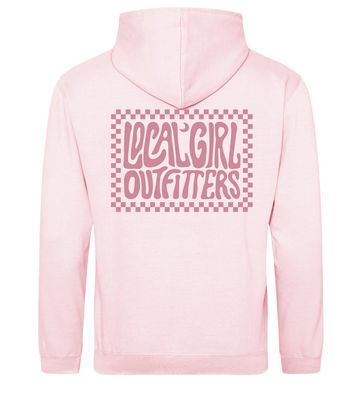 Local Girl :Youth Brushwood Hoodie Baby Pink