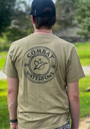 SHOTGUN SHELL LOGO TEE | KHAKI, Color: BAY, Size: S