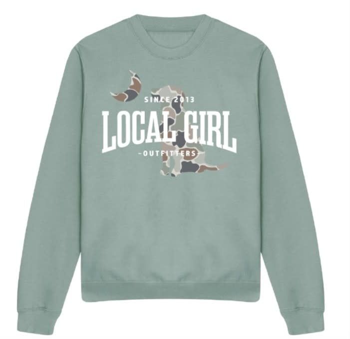 LG FC Flora Comfort Crew Dusty Green