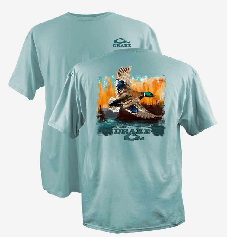 Drake Watercolor Mallard Tee