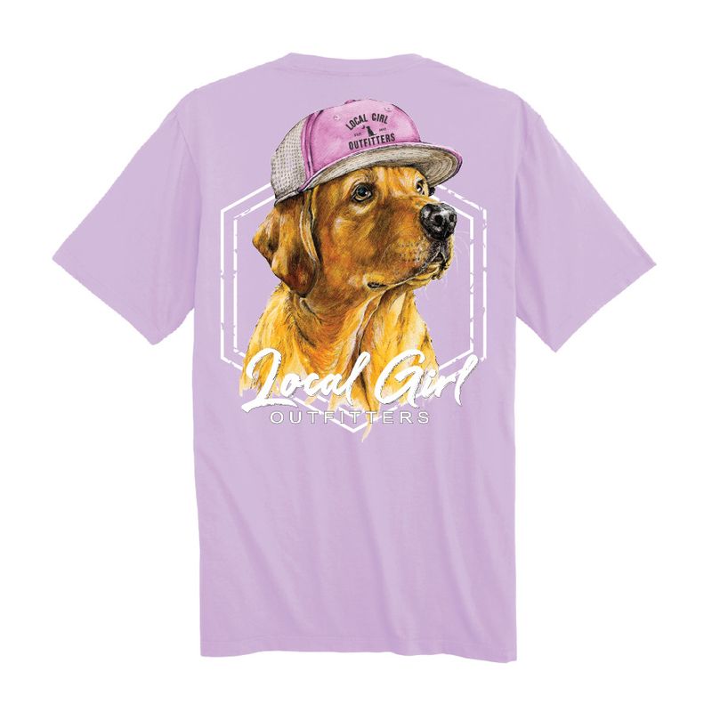 LG Youth Lab in Hat Orchid SS Tee