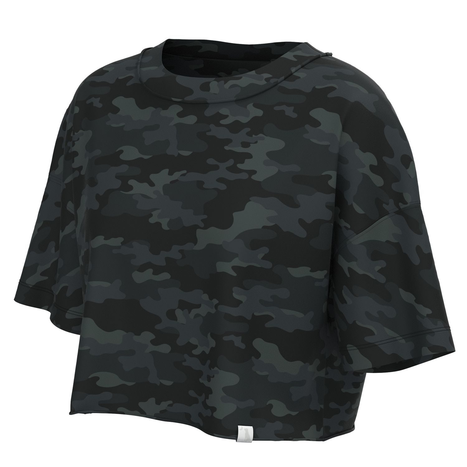 LG Boxy Crop Multicam SS Tee
