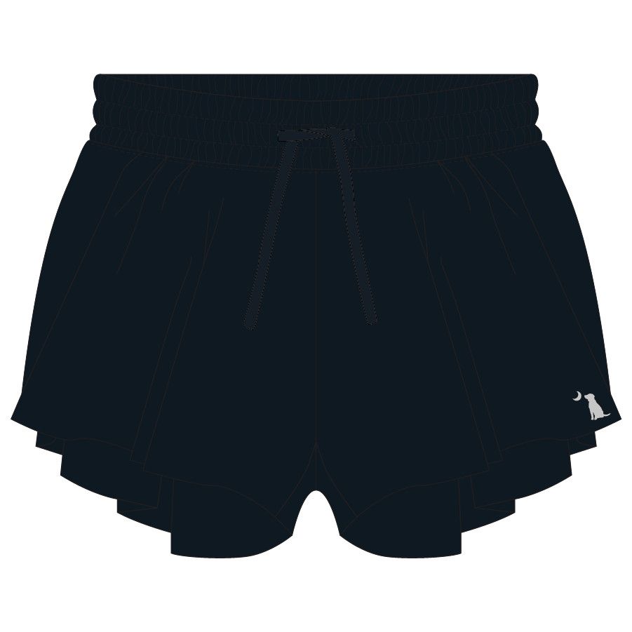 Youth LG Black Petal Shorts