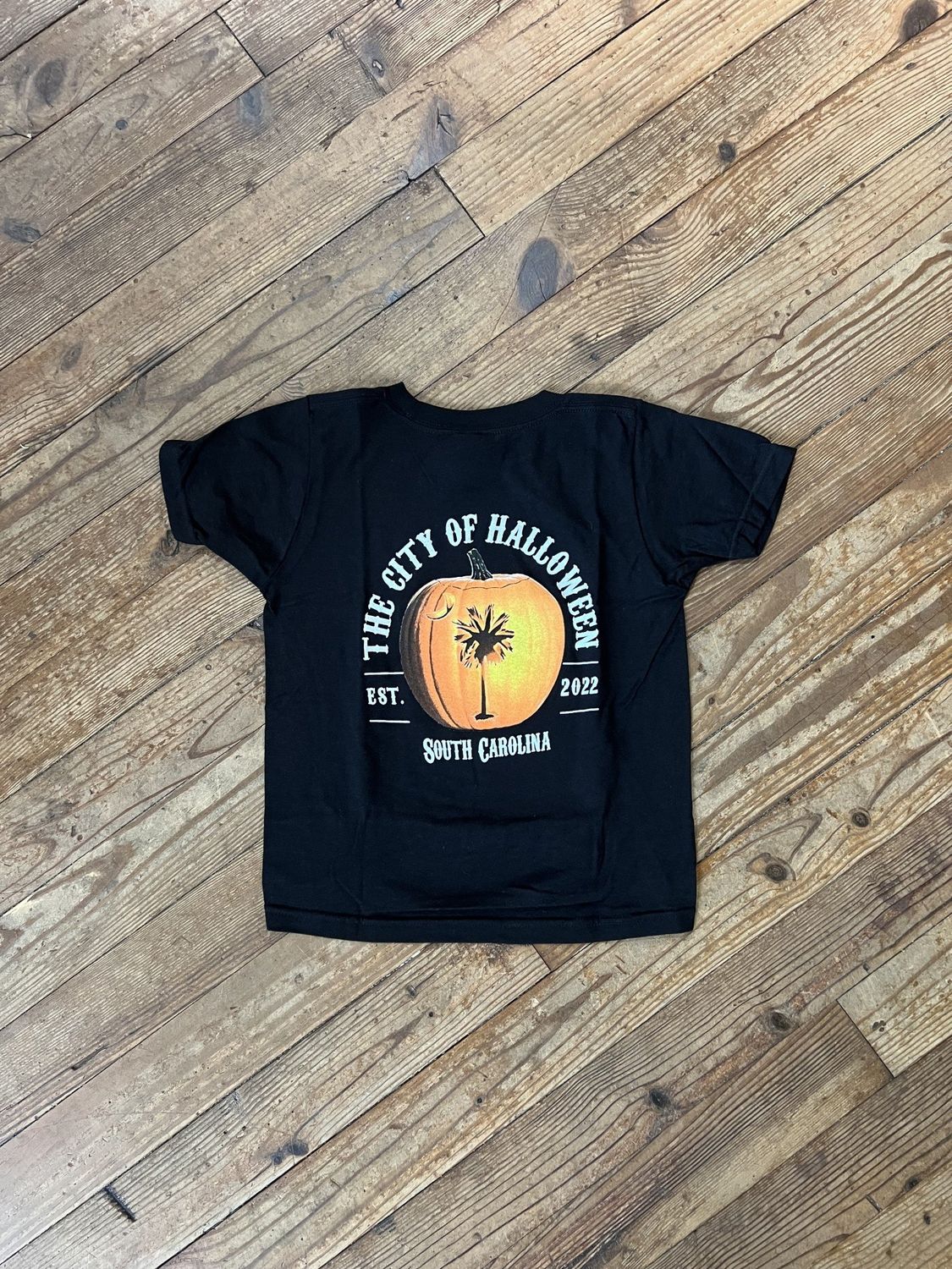 Youth Palmetto Pumpkin Tee 