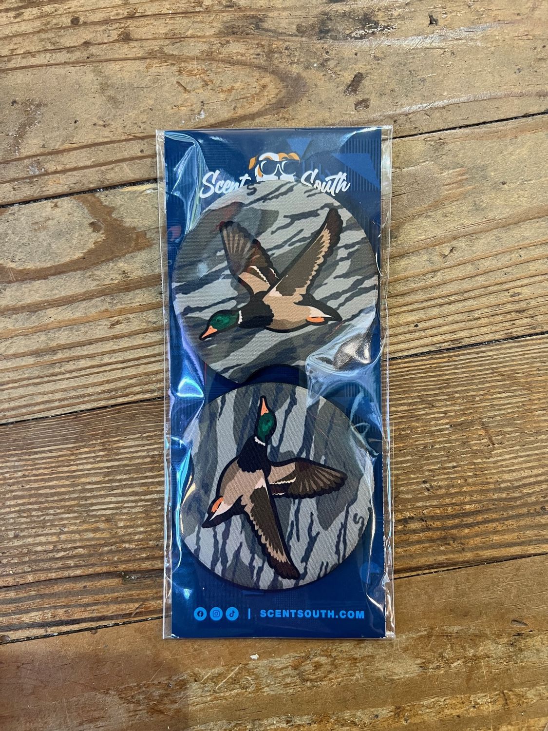 Scent South Mallard Car Coaster, Color: Bottomland