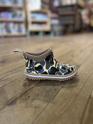 AIX Kids Old School Camo Deck Boot