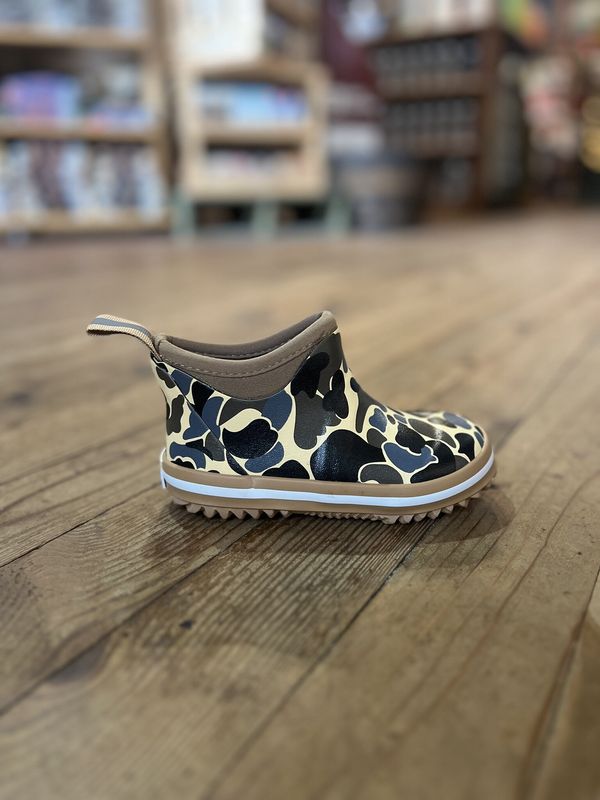 AIX Kids Old School Camo Deck Boot