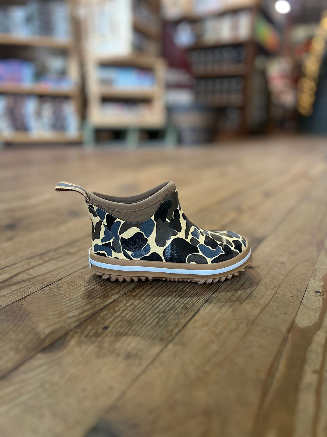 AIX Kids Old School Camo Deck Boot