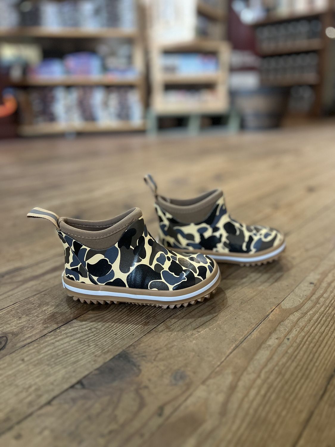 AIX Kids Old School Camo Deck Boot