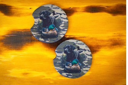 Scent South Retriever Car Coaster, Color: Lowland