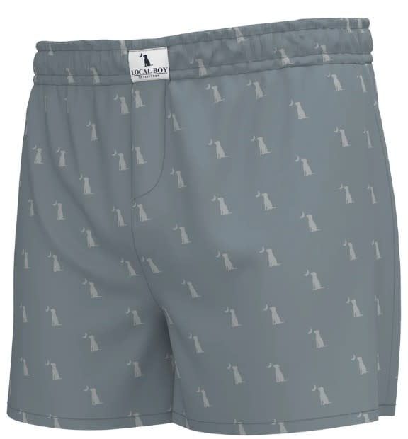 Local Boy Boxer Shorts Slate Dog &amp; Moon