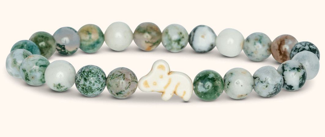 The Lounge Bracelet - Koala, Color: Eucalyptus Green