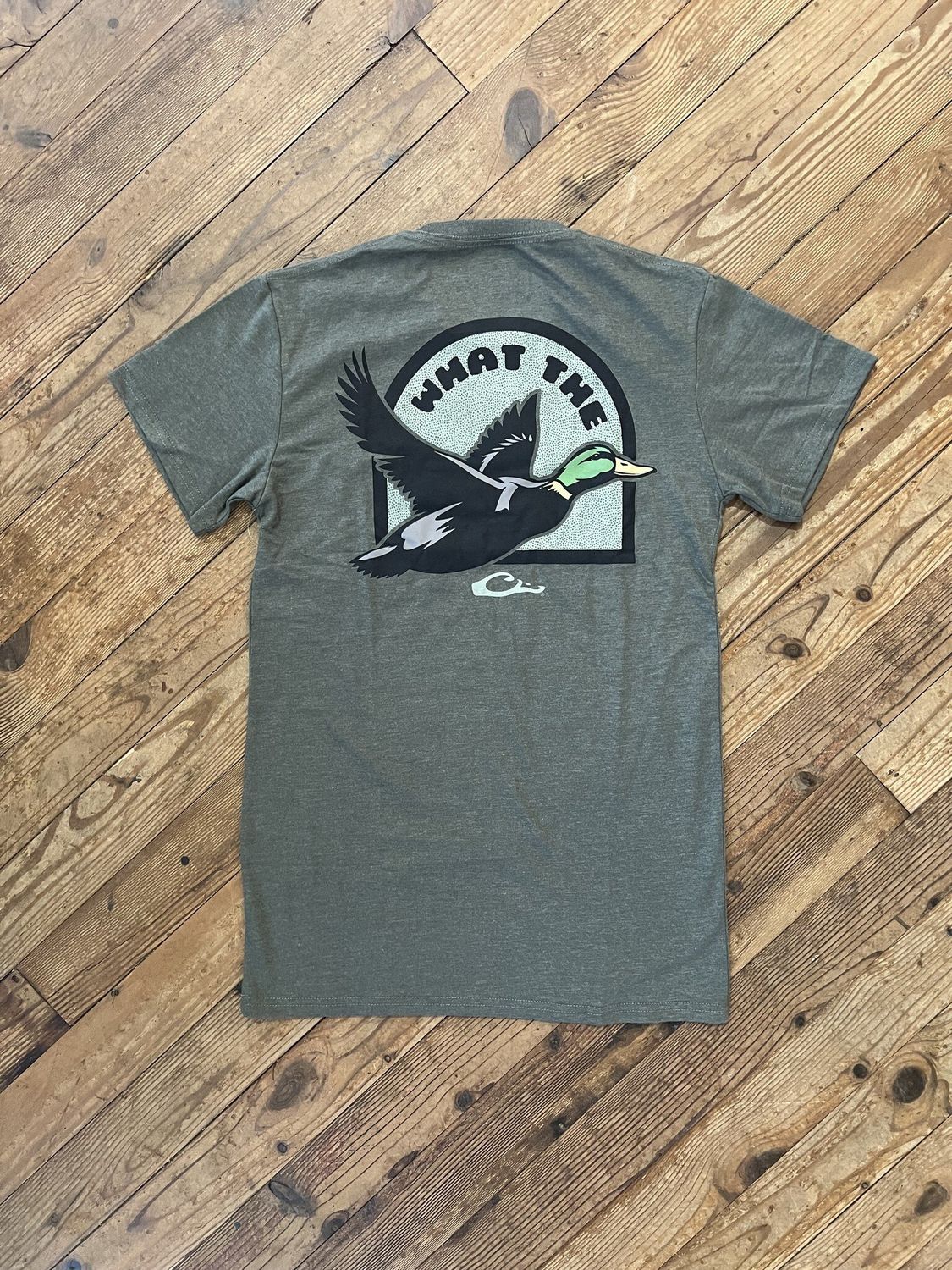 What the Duck S/S Tee Deep Depth Dark Heather