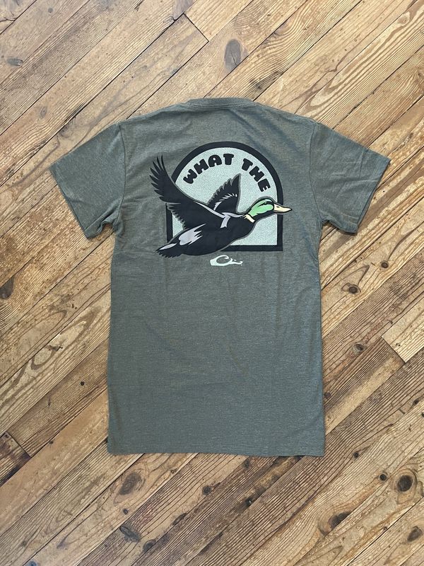What the Duck S/S Tee Deep Depth Dark Heather