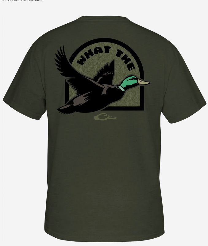 What the Duck S/S Tee Deep Depth Dark Heather