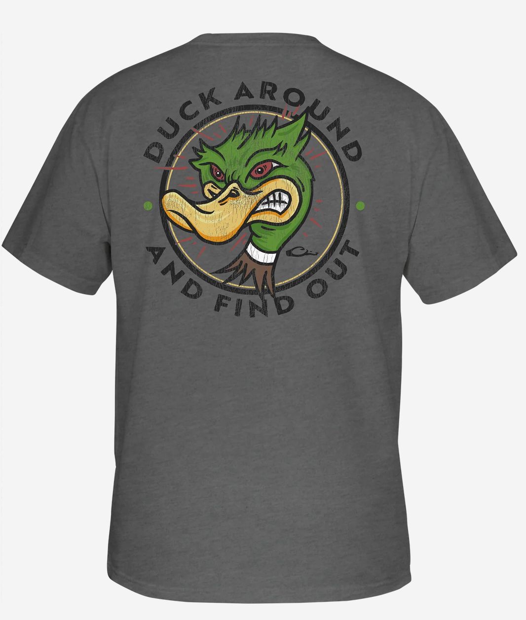 Duck Around S/S Tee Graphite Heather
