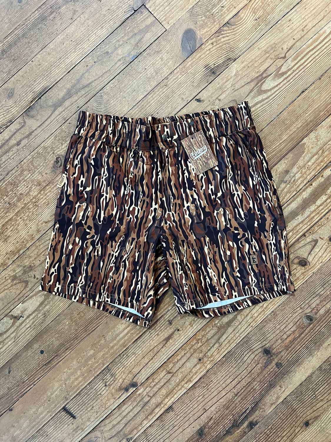 Embry Brown Ranch Shorts