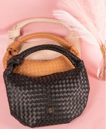 Simply Southern Woven Knotted Handbag