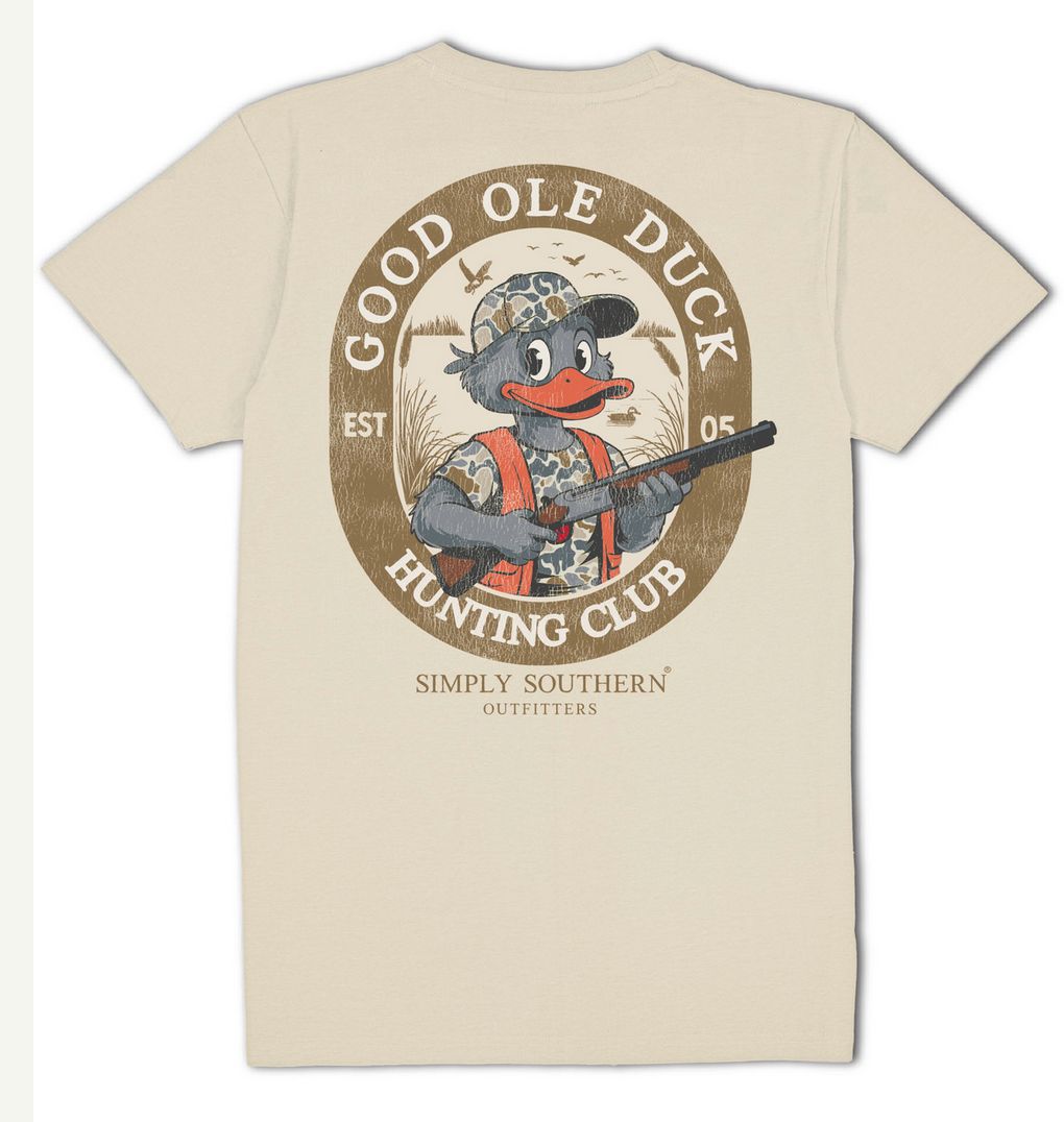 Youth Good Ole Duck S/S Tee Wisp