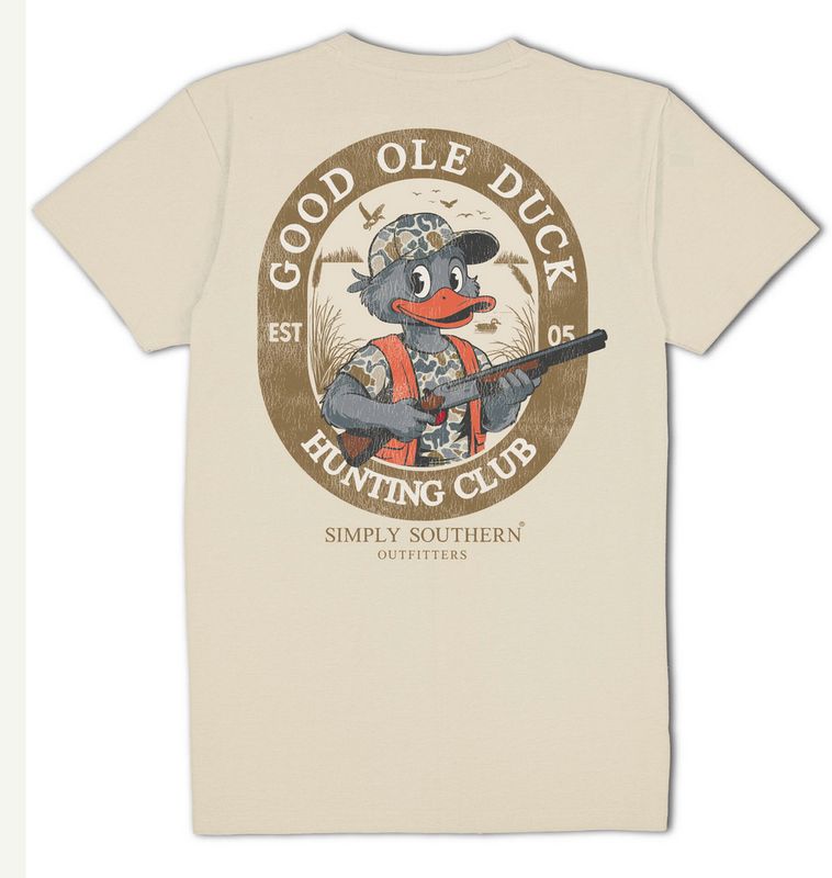 Youth Good Ole Duck S/S Tee Wisp