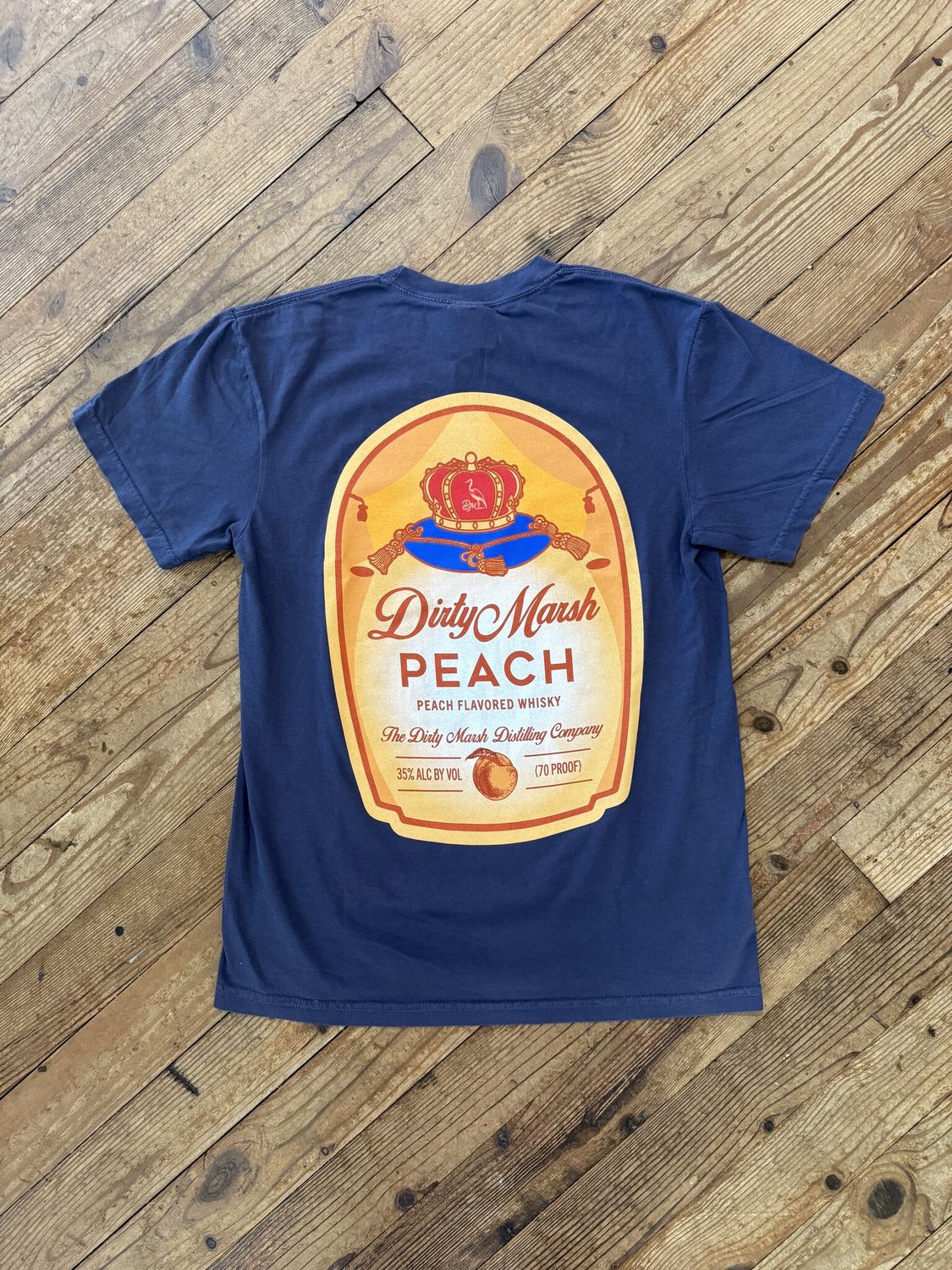 The Crown Navy DM Tee