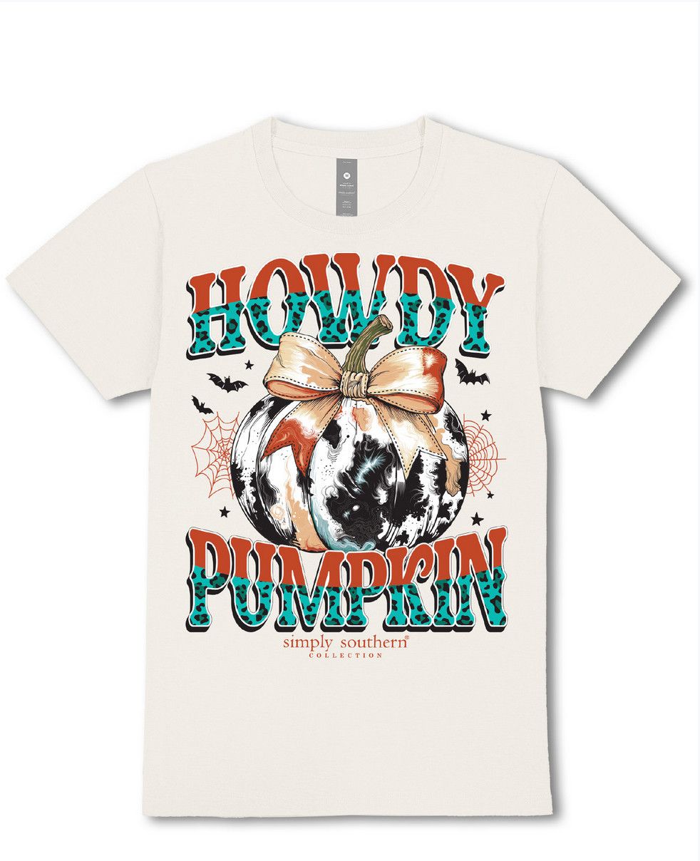 Howdy Pumpkin S/S Tee Linen