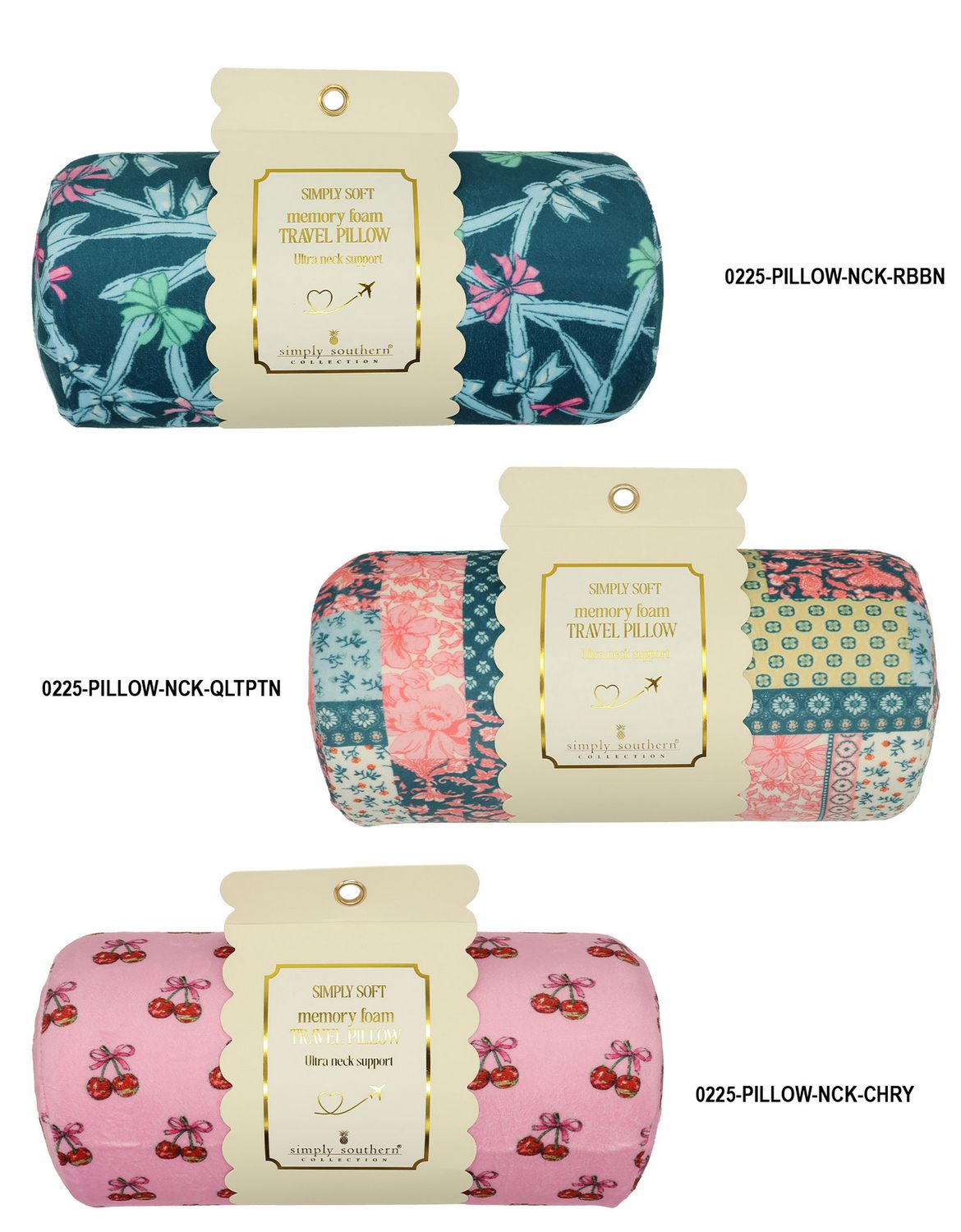 Simply Southern Women's Neck Pillow