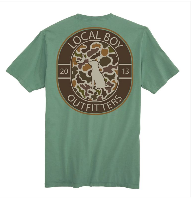 LBO Vintage Crest S/S Tee Light Green