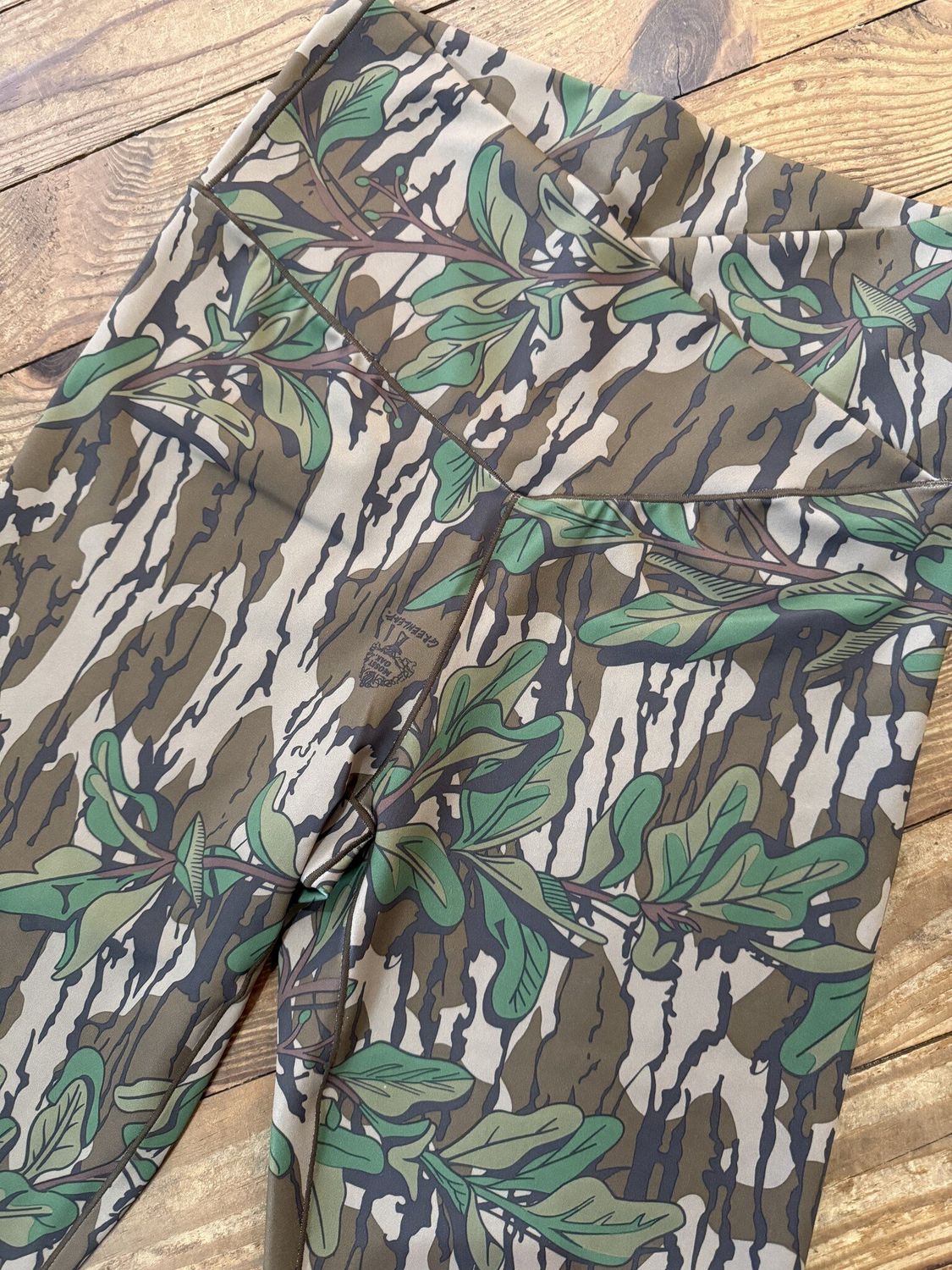LG Flare Leggings Green Leaf Camo