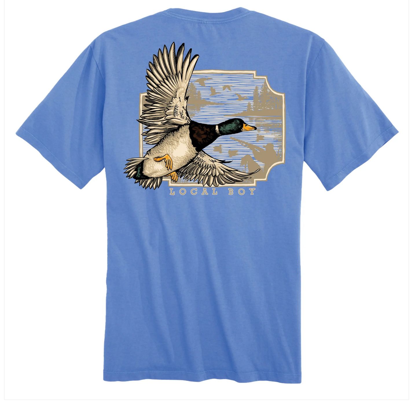 LBO Youth Greenhead Flight S/S Tee Marina