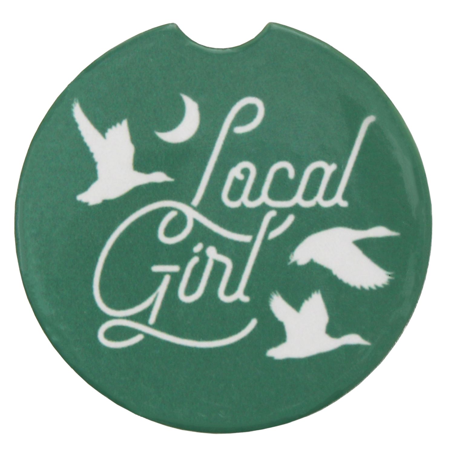 Local Girl Car Coaster