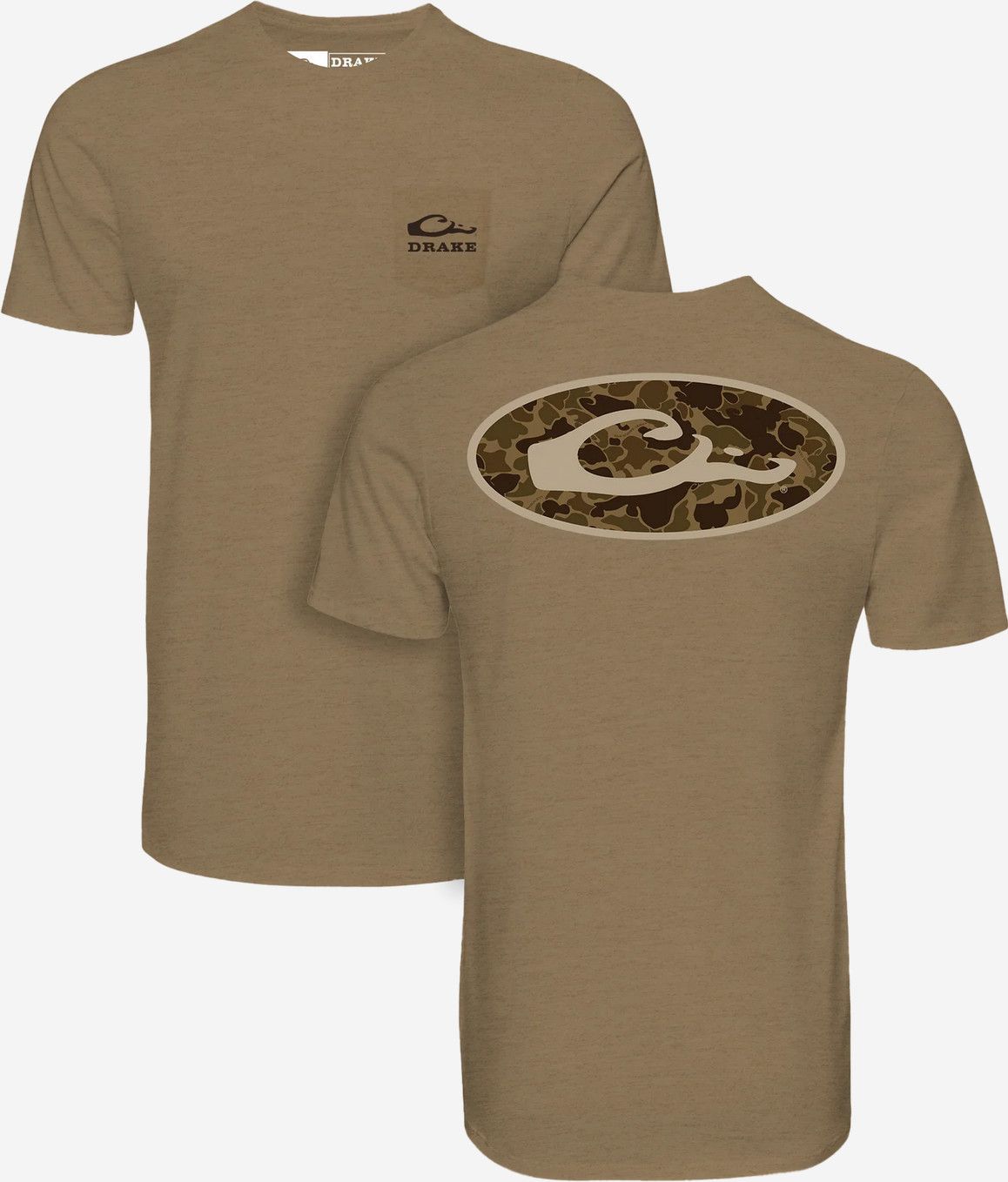 Drake Oval Old School Tee, Size: Small